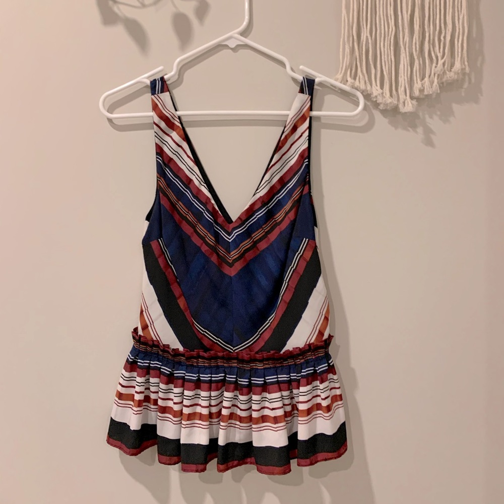 Guess | Sleeveless Blouse | Striped | XS